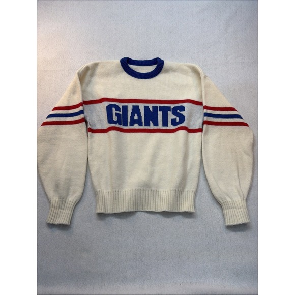 Vintage New York Giants Cliff Engle Coaches Sweater Men's Size Large WoolBlend